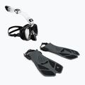 AQUASTIC Snorkelling Kit Black SMFK-01LC