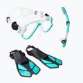 AQUASTIC Snorkelling set blue MSFA-01SN