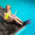 AQUASTIC Children's Snorkelling Kit Pink MSFK-01SR 24