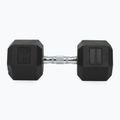 XTREXO Hex HXD250 rubberised dumbbell 25 kg 7