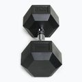 TREXO Hex HXD200 20 kg rubberised dumbbells 3