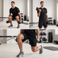 XTREXO Hex HXD200 20 kg rubberised dumbbells 5