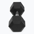 XTREXO Hex HXD150 rubberised dumbbell 15 kg 6