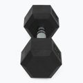 XTREXO Hex HXD100 rubberised dumbbell 10 kg 6