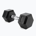 TREXO Hex HXD75 rubberised dumbbell 7.5 kg