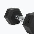 XTREXO Hex HXD75 rubberised dumbbell 7.5 kg 8