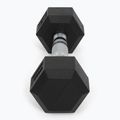 XTREXO Hex HXD25 rubberised dumbbell 2.5 kg 6