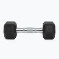 XTREXO Hex HXD25 rubberised dumbbell 2.5 kg 7