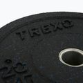 TREXO Olympic bumper weights black TRX-BMP020 20 kg 3