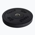 TREXO Olympic bumper weights black TRX-BMP010 10 kg