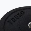 TREXO Olympic bumper weights black TRX-BMP015 15 kg 2