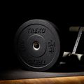 TREXO Olympic bumper weights black TRX-BMP015 15 kg 7