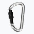 Salewa D-Shape Carbiner With Screw grey 00-0000034102