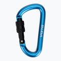 Salewa D-Shape Carbiner With Screw blue 00-0000034102