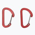 Salewa Flat Wiregate carabiners 2 pcs. orange 00-0000034103 2