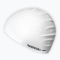 Speedo Plain Flat Silicone children's swimming cap white 8-709931959 3