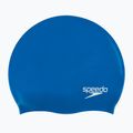 Speedo Plain Flat Silicone children's swimming cap blue 8-709931959