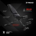 XTREXO B200 training bench black 5