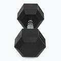 XTREXO Hex 12.5 kg rubberised dumbbell 6