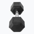 XTREXO Hex 12.5 kg rubberised dumbbell 4