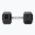 XTREXO Hex 12.5 kg rubberised dumbbell 5