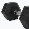 XTREXO Hex 12.5 kg rubberised dumbbell 8