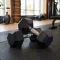 XTREXO Hex 12.5 kg rubberised dumbbell 3
