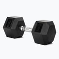 XTREXO Hex 17.5 kg rubberised dumbbell