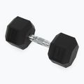 XTREXO Hex 17.5 kg rubberised dumbbell