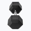 XTREXO Hex 17.5 kg rubberised dumbbell 7