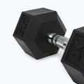 XTREXO Hex 17.5 kg rubberised dumbbell 8