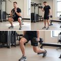 XTREXO Hex 17.5 kg rubberised dumbbell 5