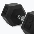 XTREXO Hex 22.5 kg rubberised dumbbell 8