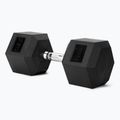 XTREXO Hex 27.5 kg rubberised dumbbell