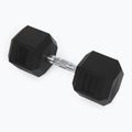 XTREXO Hex 27.5 kg rubberised dumbbell