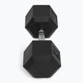 XTREXO Hex 27.5 kg rubberised dumbbell 6