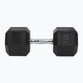 XTREXO Hex 27.5 kg rubberised dumbbell 7