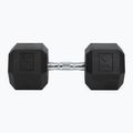 XTREXO Hex 30 kg rubberised dumbbell 7