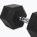 XTREXO Hex 30 kg rubberised dumbbell 8