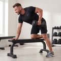 XTREXO Hex 30 kg rubberised dumbbell 4