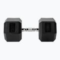 XTREXO Hex 35 kg rubberised dumbbell 5