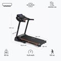 XTREXO X200 electric treadmill black 3