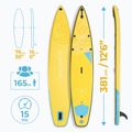 Board SUP AQUASTIC Touring 12'6" yellow 18