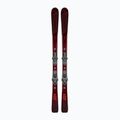 Women's Downhill Ski HEAD e-total Joy SW SLR Joy Pro + Protector SLR 11 GW dark red/orange