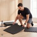 XTREXO protective mat Puzzle 6 pieces black 4