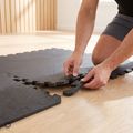 XTREXO protective mat Puzzle 6 pieces black 6
