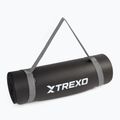 TREXO NBR 15 mm exercise mat with strap black 7