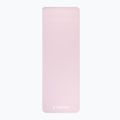 TREXO NBR 15 mm exercise mat with strap pink 3