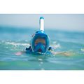 Children's full face mask for snorkelling AQUASTIC KAI Jr blue 3