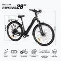 ATTABO E-SPATE 2.0 28" 36V 15Ah 540 Wh electric bike black 2